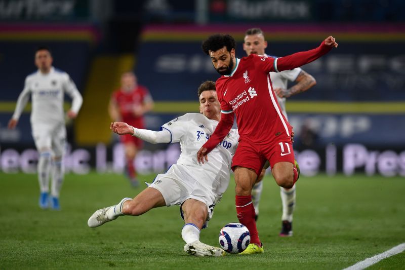 Liverpool and Leeds United played a 1-1 draw on Monday night