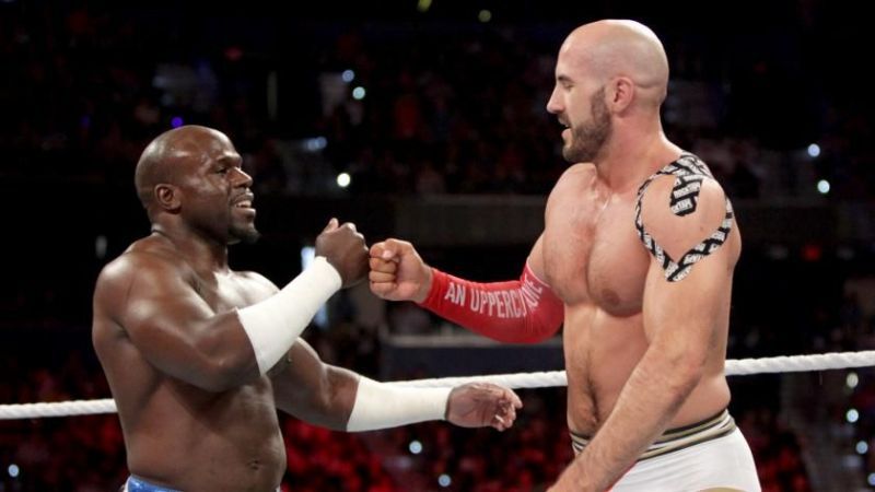 Apollo Crews and Cesaro