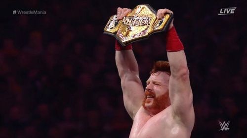 Sheamus won the WWE US Championship at WrestleMania 37