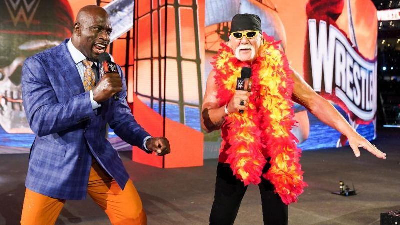 Titus O'Neil and Hulk Hogan welcomed WWE fans to WrestleMania 37.