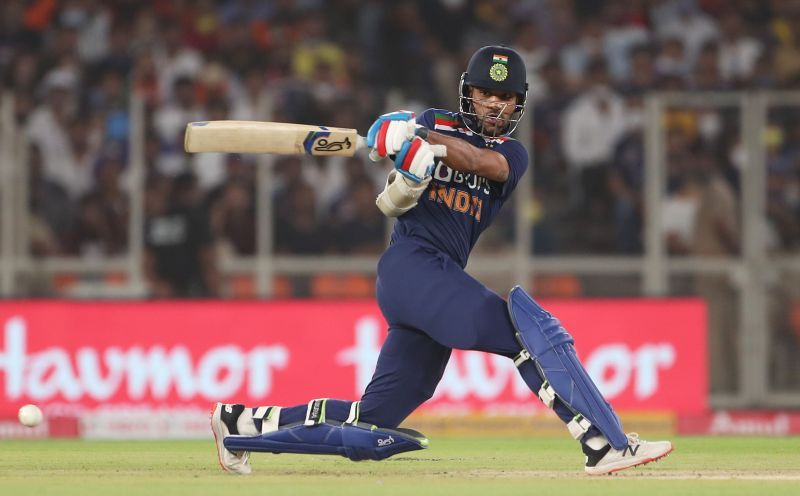 Shikhar Dhawan made way for Ishan Kishan in the 2nd T20I against England