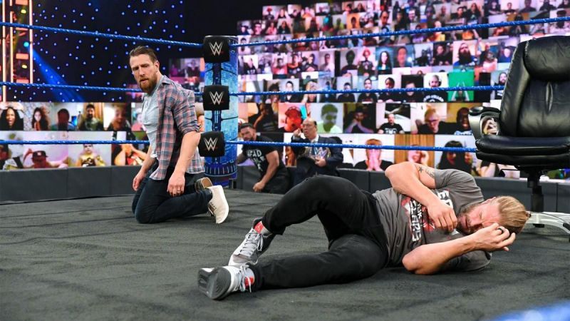 Daniel Bryan and Edge on WWE SmackDown