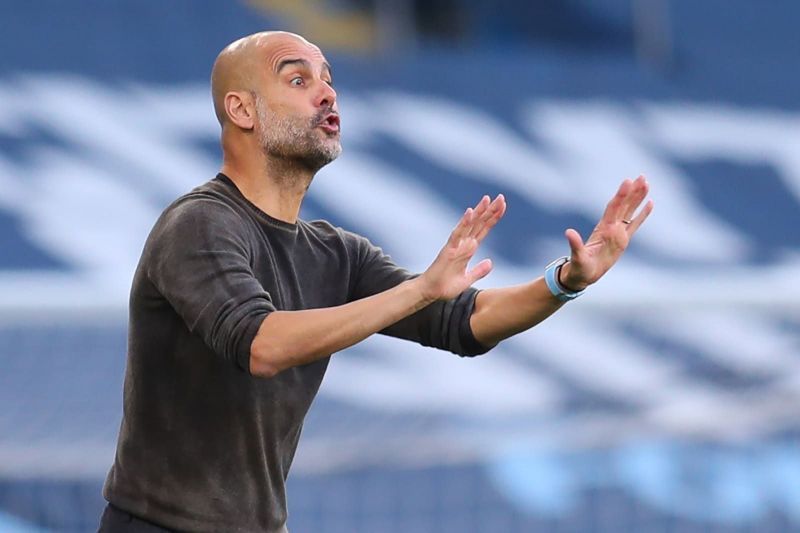 Pep Guardiola will take a fully-fit squad to South London