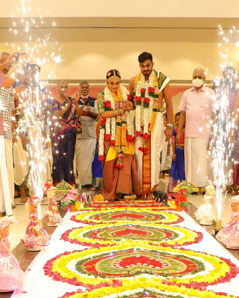 Vijay Shankar&#039;s marriage rituals