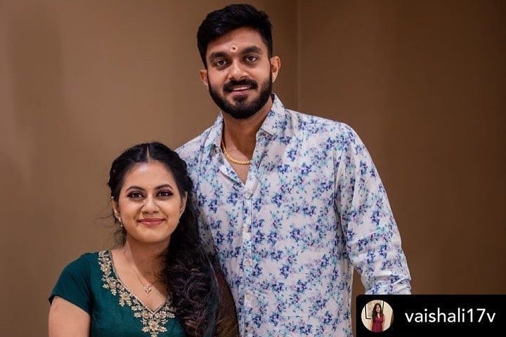 Vijay Shankar&#039;s Marriage Pics with Vaishali Visweswaran