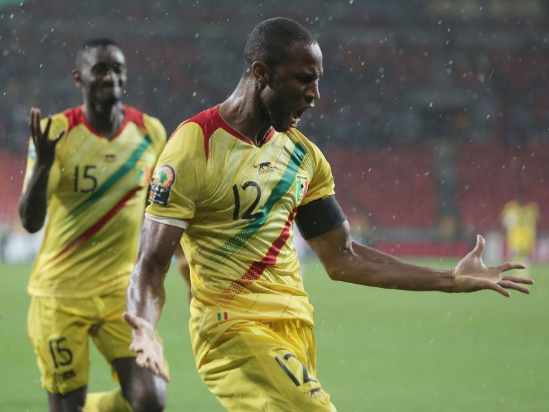 Seydou Keita in action for Mali