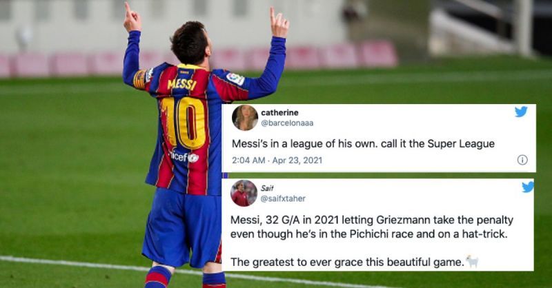 Lionel Messi inspired Barcelona to victory once again