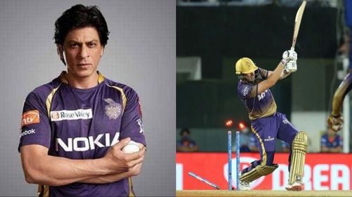 Shah Rukh Khan was unhappy with his team's performance in IPL 2021 tonight