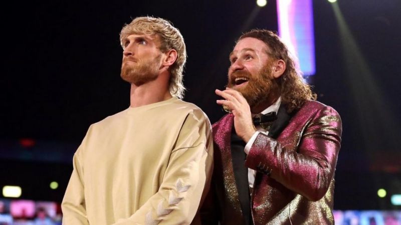 Logan Paul and Sami Zayn.