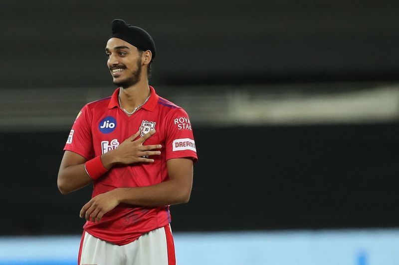 Arshdeep Singh was in decent form with the ball for Punjab Kings in IPL 2020