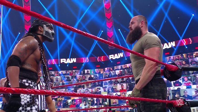 Braun Strowman and Mace on RAW