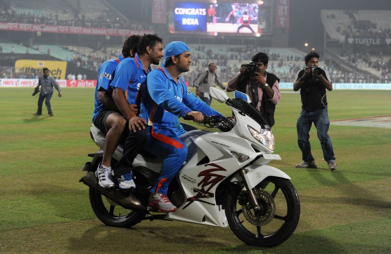 MS Dhoni has always loved a good motorbike