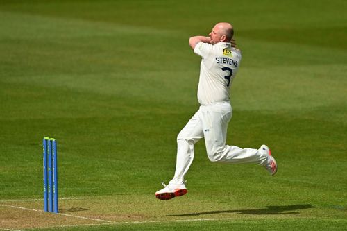 Darren Stevens got the better of Marnus Labuschagne for the second time this season.