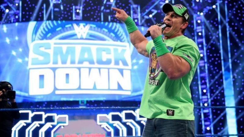 John Cena on SmackDown in 2020