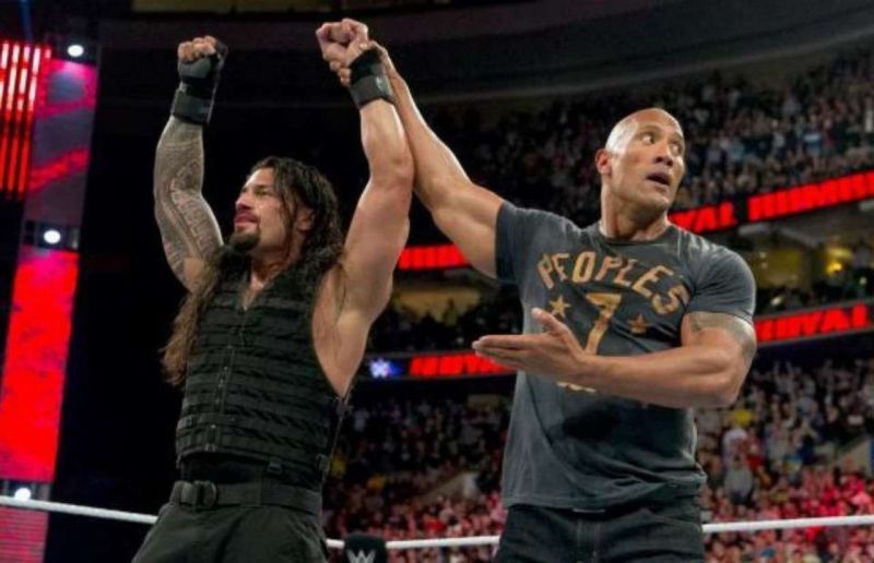 Roman Reigns and The Rock