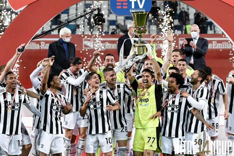 Juventus won their 14th Coppa Italia title after beating Atalanta