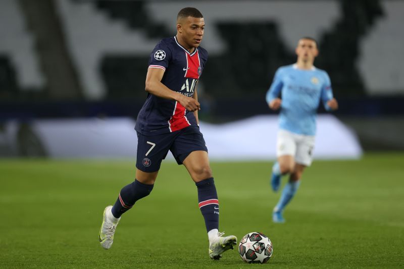 Kylian Mbappé has been PSG's main man for 3 seasons now. (Photo by Alex Grimm/Getty Images)