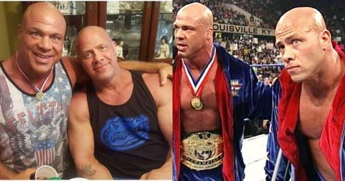 Eric and Kurt Angle.