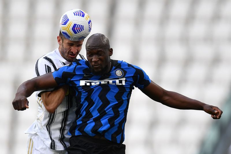 Romelu Lukaku in action for Inter Milan