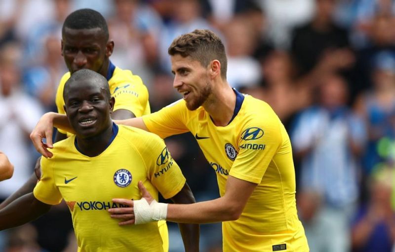 Both Jorginho and N&#039;Golo Kante have been outstanding for Chelsea.