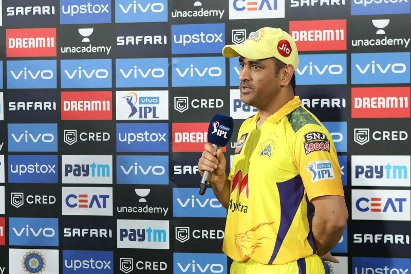 CSK skipper  MS Dhoni