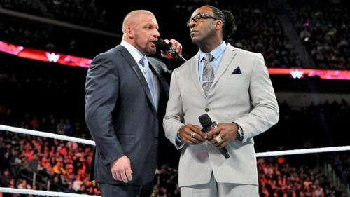 Triple H and Booker T