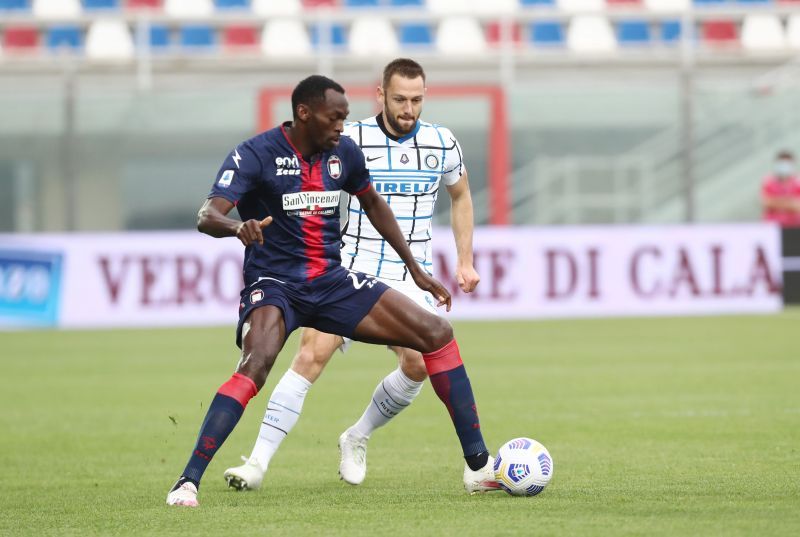 FC Crotone forward Simy Nwankwo