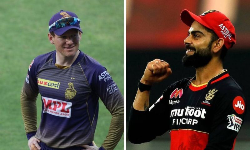 Virat Kohli and Eoin Morgan have battled many times in the recent past