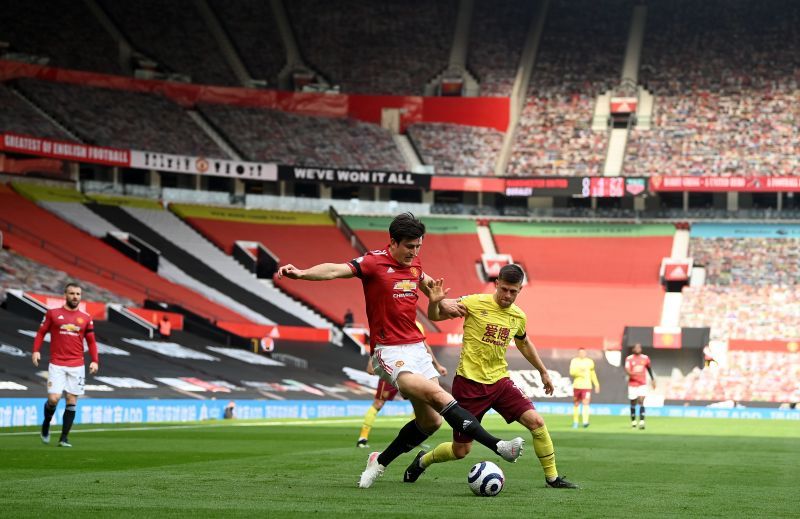 Harry Maguire had a solid season. (Photo by Gareth Copley/Getty Images)