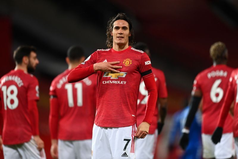 Edinson Cavani of Manchester United