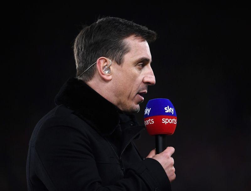 Gary Neville. (Photo by Laurence Griffiths/Getty Images)
