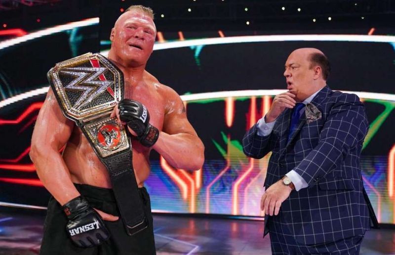 Brock Lesnar and Paul Heyman