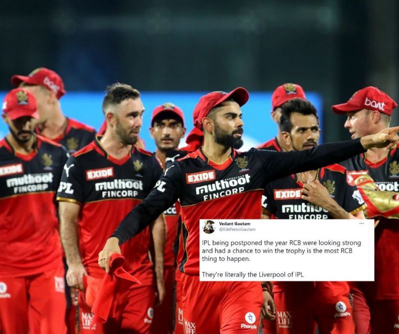 RCB were dealt the short rope with IPL 2021 postponement