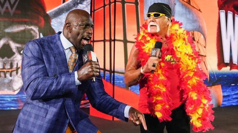 Hulk Hogan and Titus O&#039;Neil were the hosts of WrestleMania 37