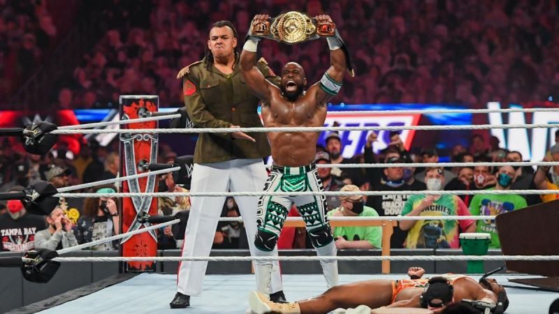 Commander Azeez helped Apollo Crews defeat Big E at WrestleMania 37