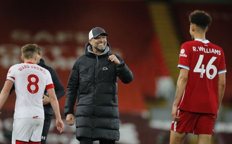 Jurgen Klopp to opt for Rhys Williams to partner Phillips in the backline against Manchester United in Kabak&#039;s absence.