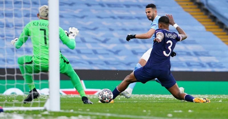 Manchester City rode on Mahrez's brace!