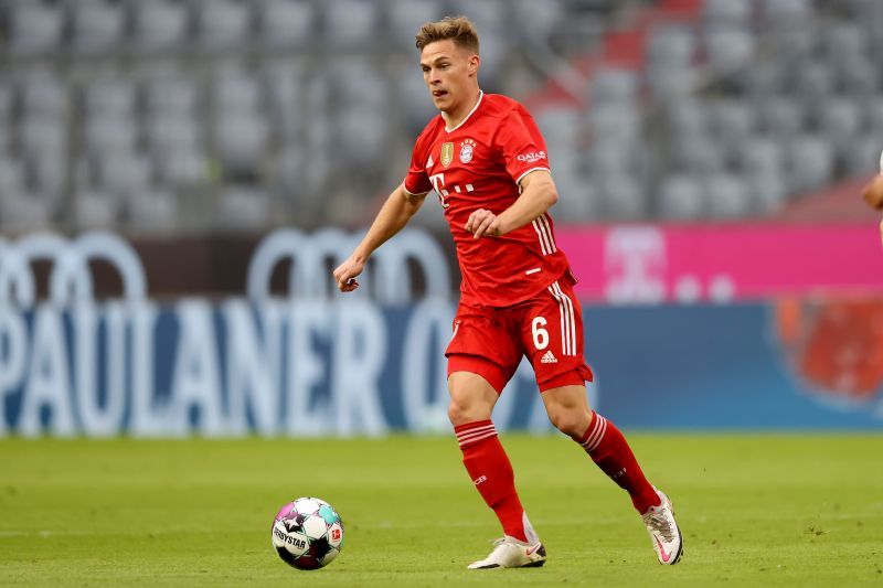 Joshua Kimmich in action for Bayern Munich