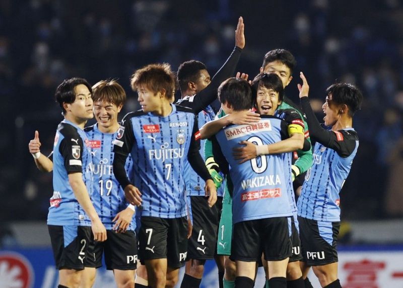 Kawasaki Frontale travel to Shonan Bellmare on 26 May