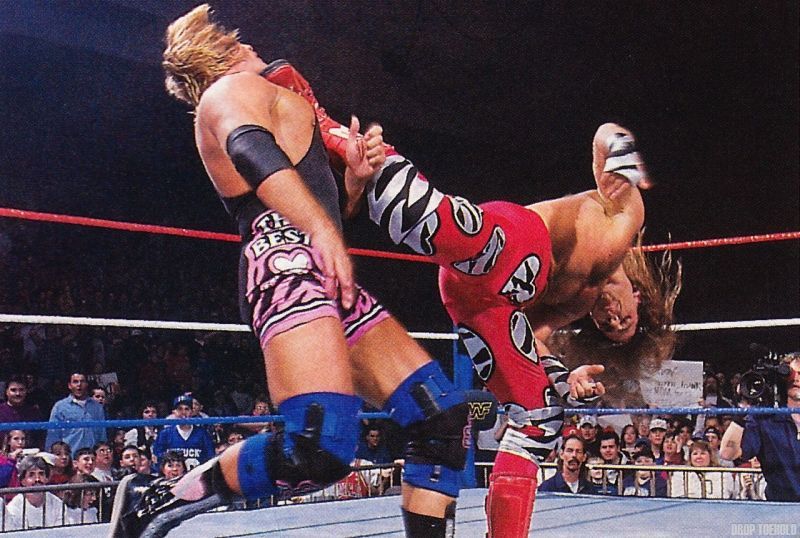 Owen Hart and Shawn Michaels