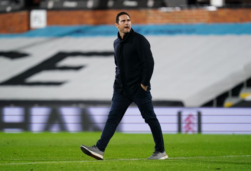 Frank Lampard was sacked by Chelsea in January