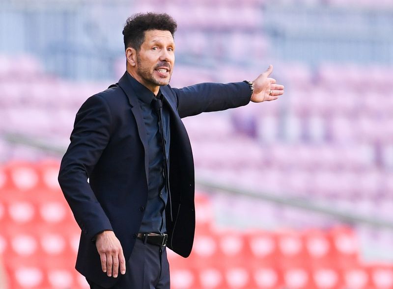 Atletico Madrid manager Diego Simeone