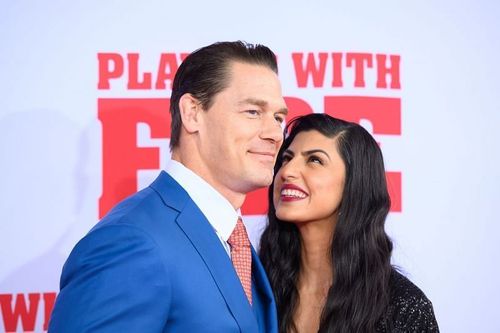 John Cena and Shay Shariatzadeh