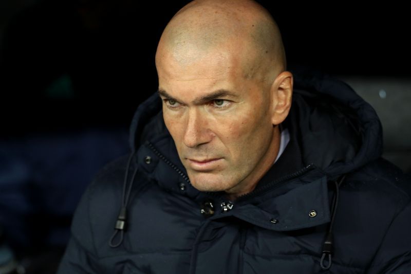 Real Madrid manager Zinedine Zidane. (Photo by Angel Martinez/Getty Images)