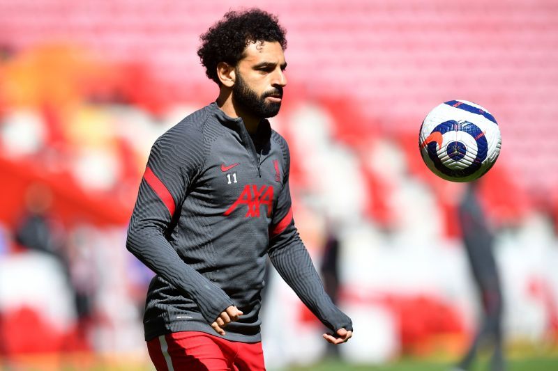 Mohamed Salah has scored at least 20 goals in three of the four seasons at Liverpool