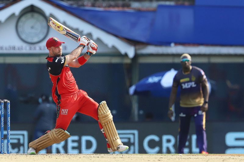 Glenn Maxwell batted ahead of AB de Villiers in the RCB batting lineup [P/C: iplt20.com]