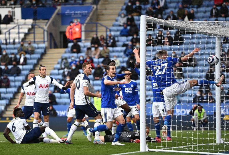 Kasper Schmeichel put one into his own net.