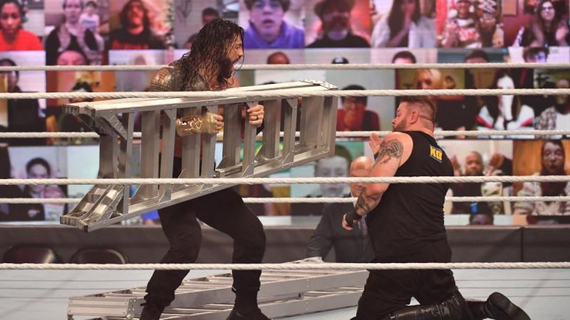 Roman Reigns and Kevin Owens