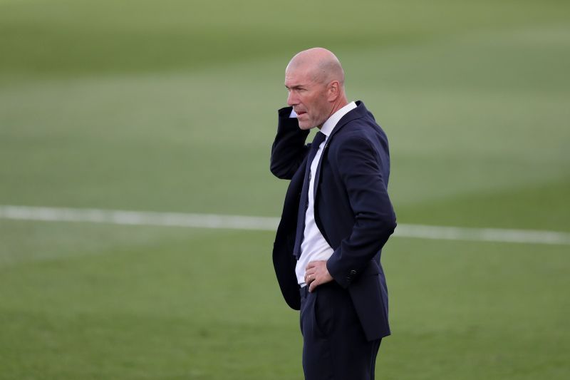 Real Madrid manager Zinedine Zidane. (Photo by Gonzalo Arroyo Moreno/Getty Images)