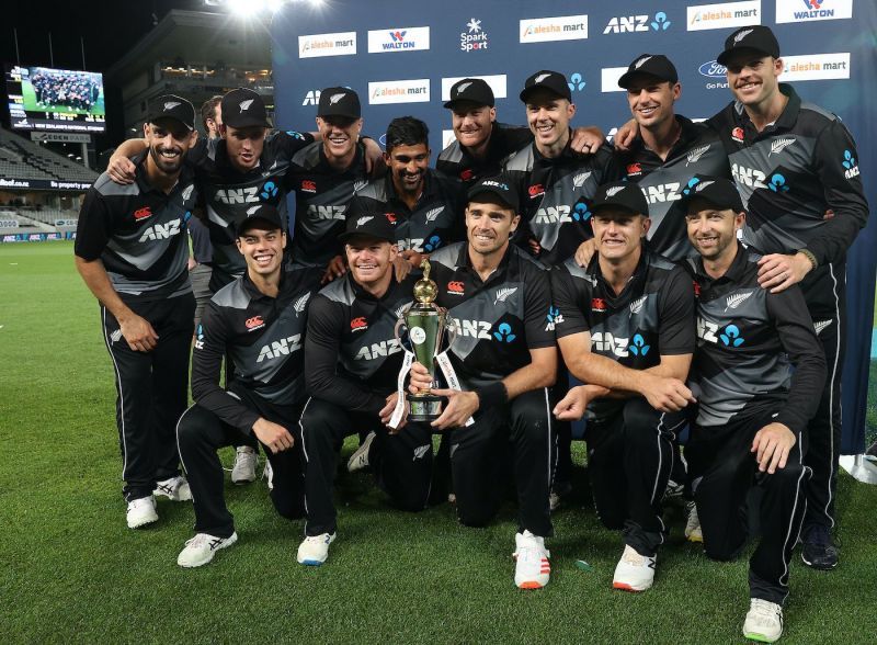 The New Zealand team
